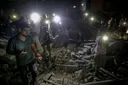 Israeli strikes kill three, hit residential block in Gaza refugee camp