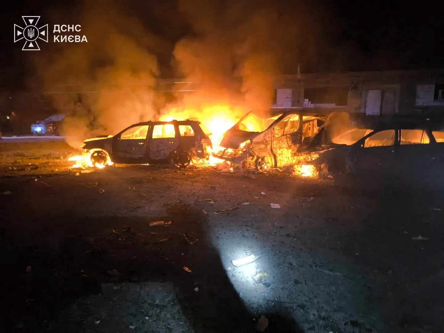 Explosions rock Kiev as Russia launches overnight ballistic missile attack