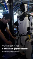 VS verbiedt in het buitenland geproduceerde humanoïde robots