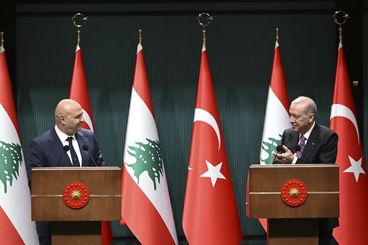 Erdogan and Aoun affirm deep Türkiye-Lebanon ties
