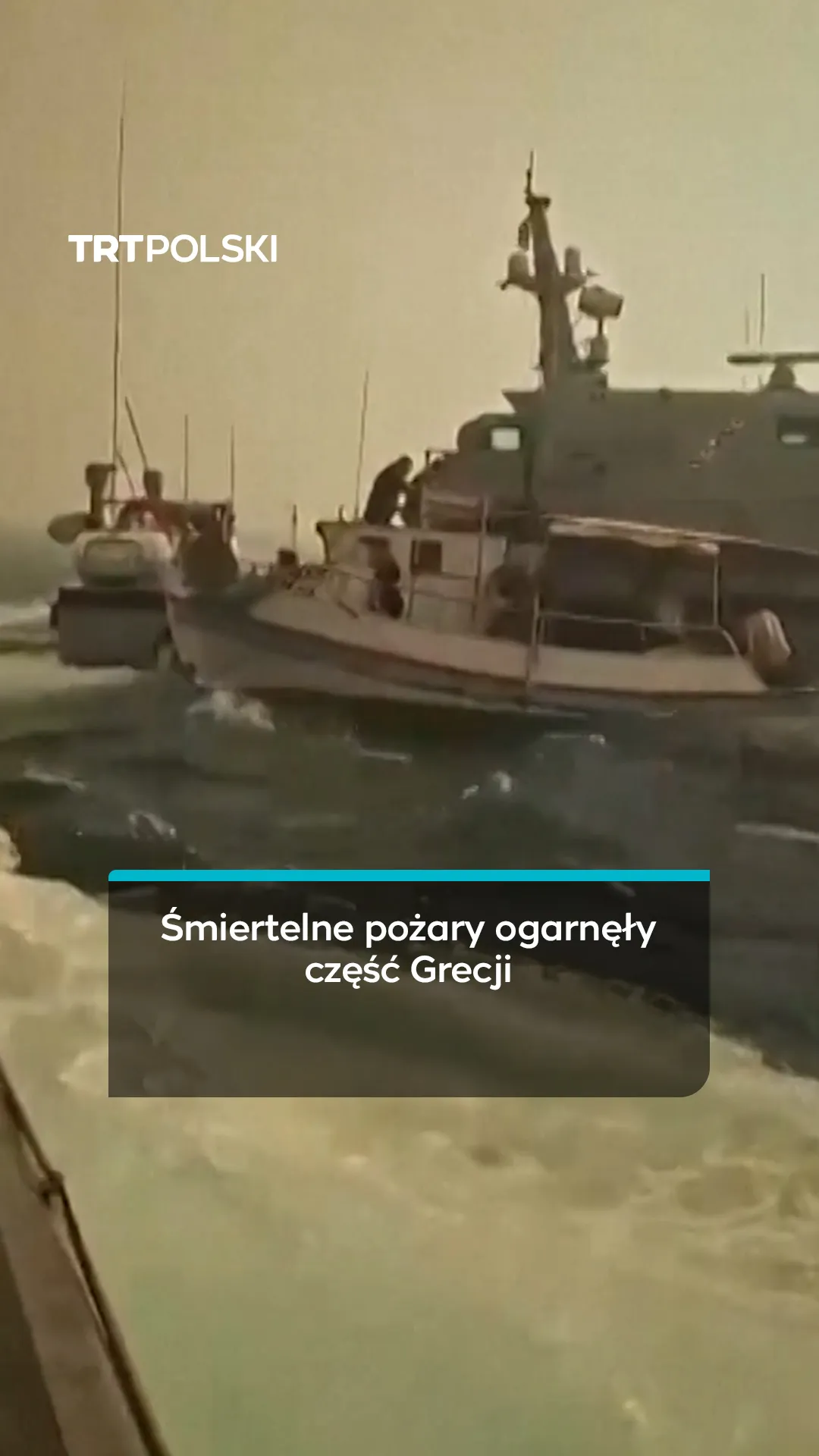 Śmiertelne pożary ogarnęły część Grecji