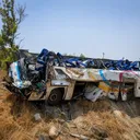 Algeria bus crash leaves dozens dead, wounded