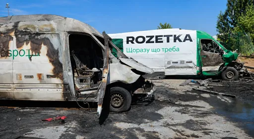 При ударе по складу Rozetka под Киевом погиб человек