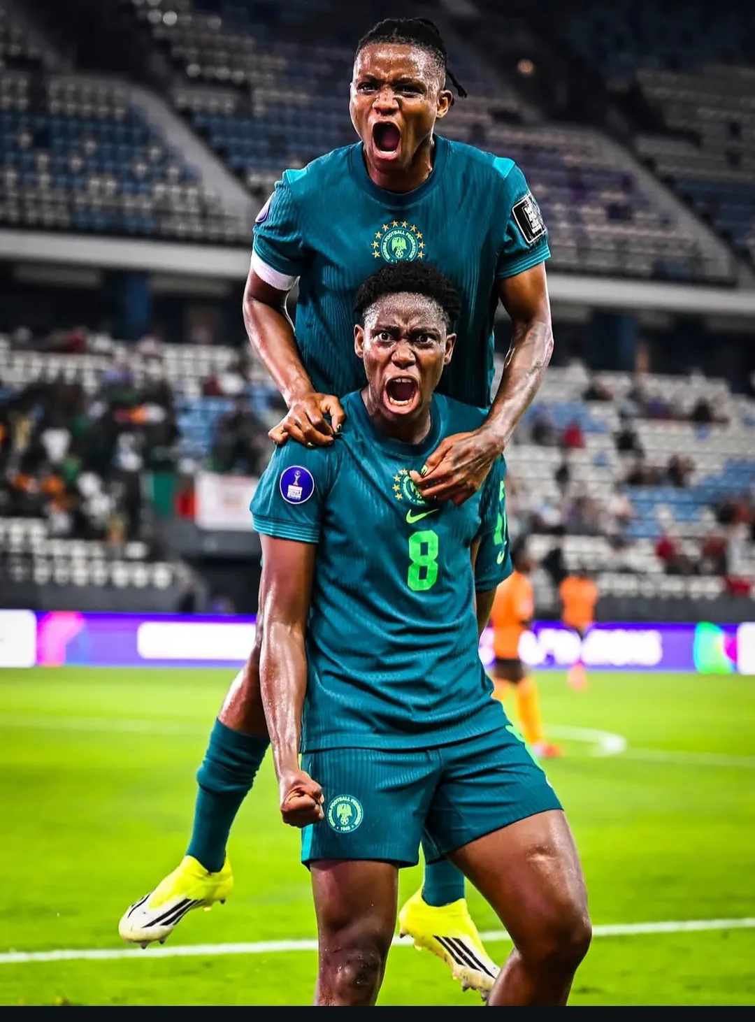 WAFCON: Tawagar Super Falcons ta Nijeriya mai 'yanwasa 10 ta doke Zambia