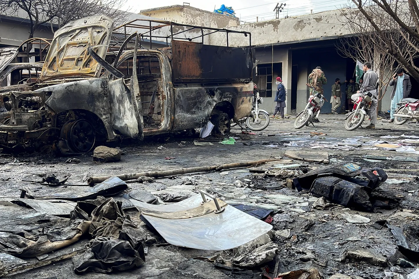 Deadly suicide attack hits protest in Pakistan's Swat district
