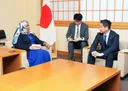 Safiir Hodan oo Wadahadallo Ku Saabsan Horumarinta Kaga Qeyb gashay Tokyo