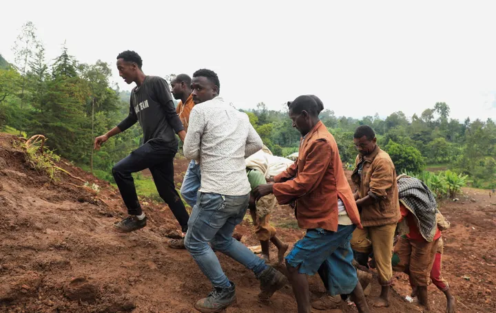 Ethiopia landslide kills 14 at religious event, several missing