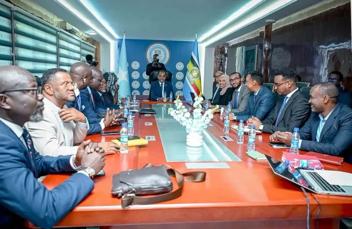 Wasiiru Dowlaha Arrimaha Dibadda oo Soo Dhaweeyey Wafdi Ka Socday Golaha Sharcidejinta Bariga Afrika