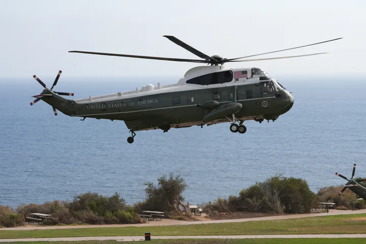 FAA investigates air-traffic safety incident involving Trump's Marine One