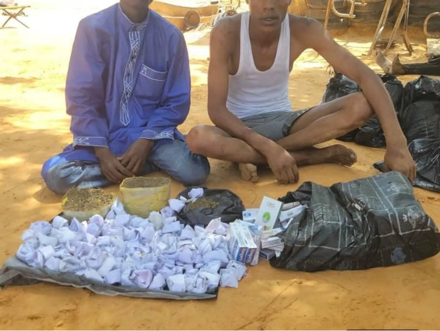 Dakarun Nijeriya sun kama mutanen da ake zargi da kai wa 'yan Boko Haram ƙwayoyi a Borno da Yobe