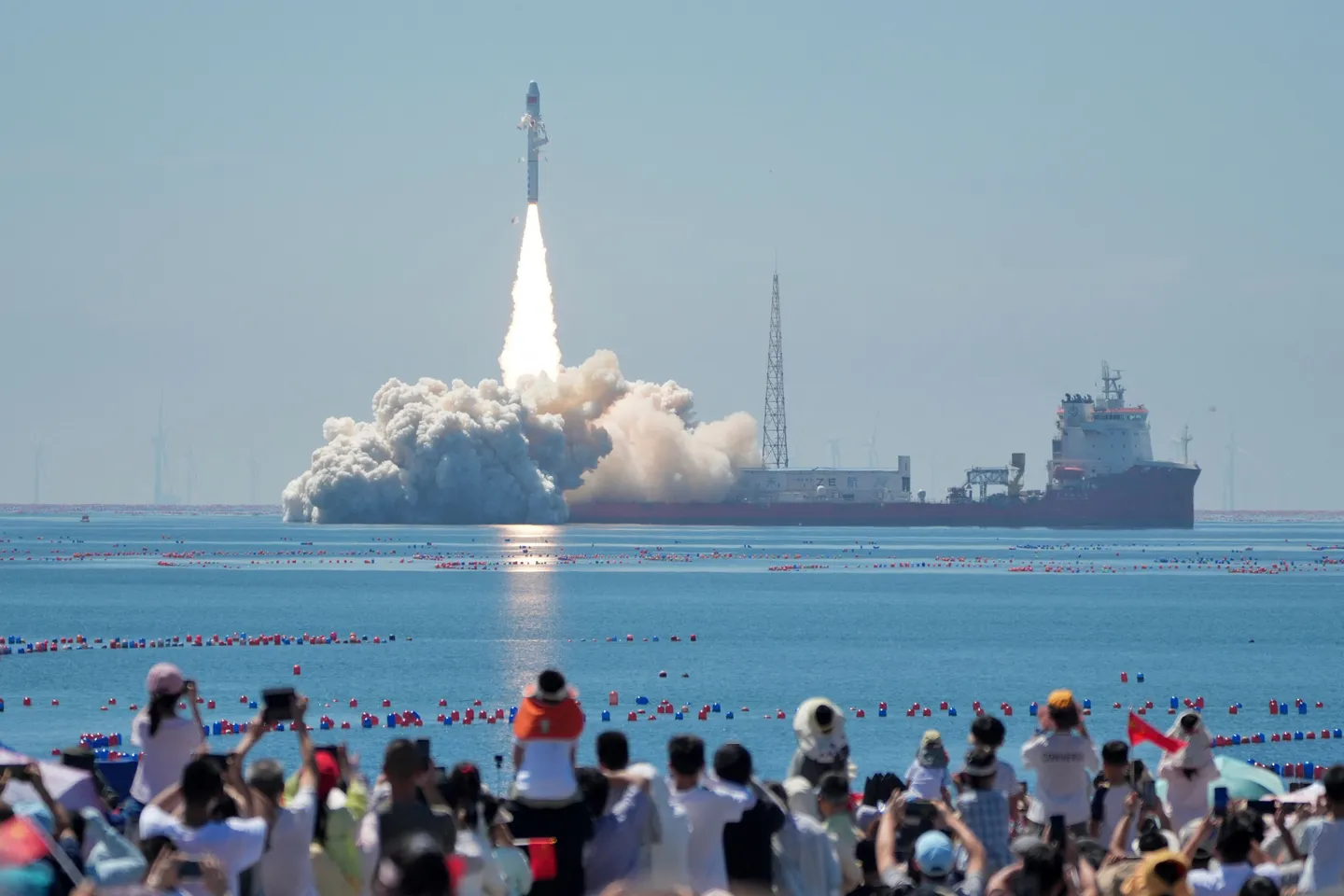 China launches eight AI computing satellites among 10 sent into orbit