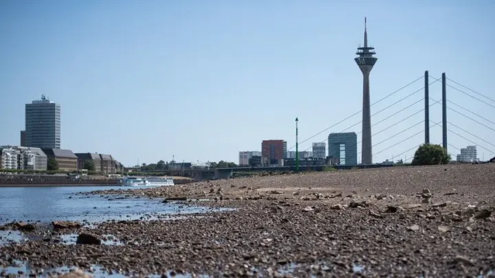 Nizak vodostaj Rajne prijeti njemačkoj ekonomiji