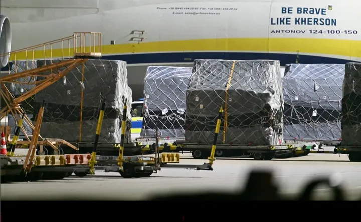 Security scare as explosives-laden drone found near Ukrainian cargo plane in Germany