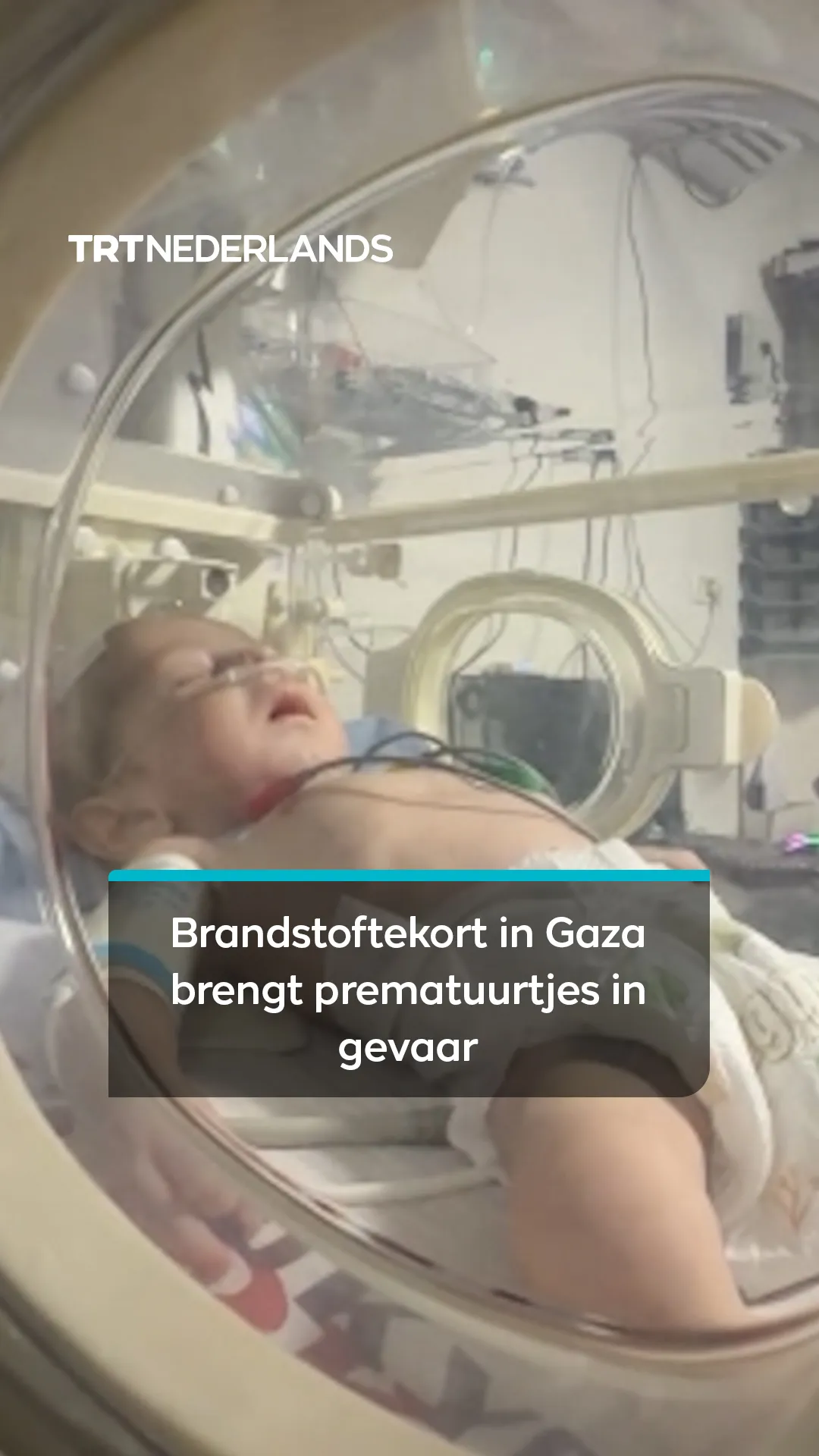 Brandstoftekort in Gaza-stad brengt baby's in couveuses in gevaar