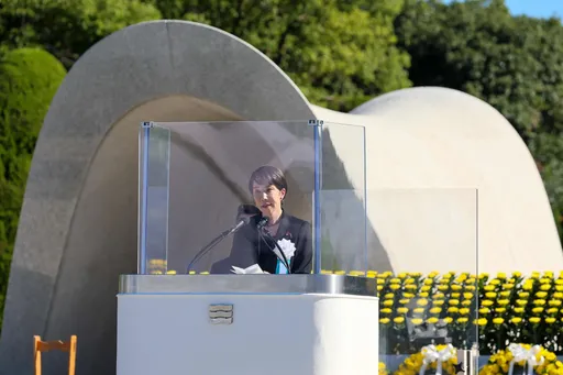 Japan PM stops short of explicit pledge to maintain non-nuclear principles