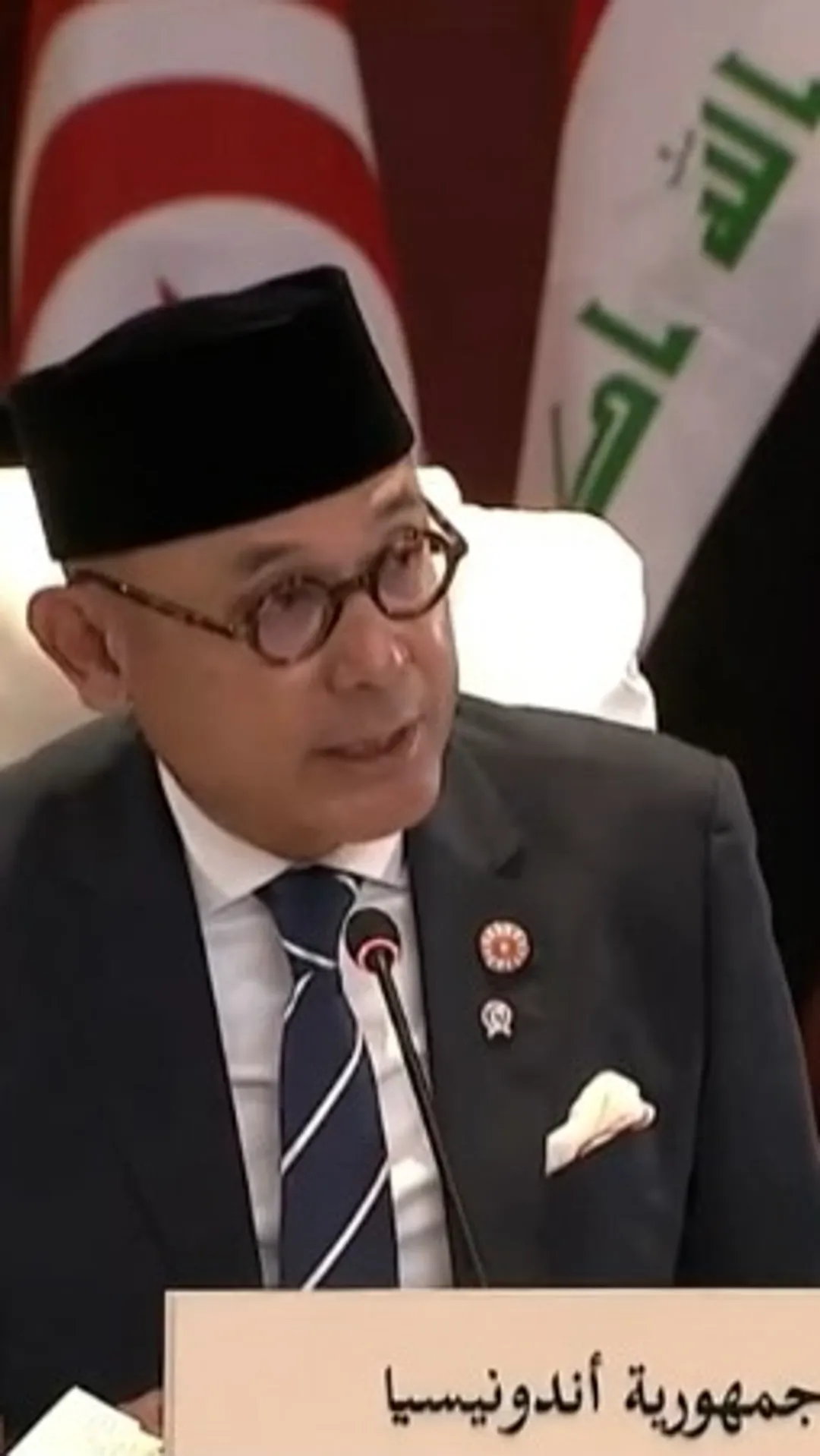 Wamenlu Arrmanatha Nasir serukan persatuan dunia Islam dan sanksi bagi Israel