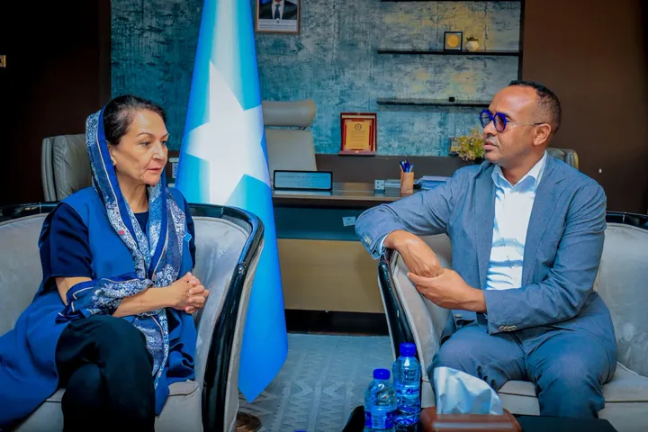 Guddoomiyaha SoDMA oo Qaabilay Agaasimaha Guud ee Hay'adda Plan International