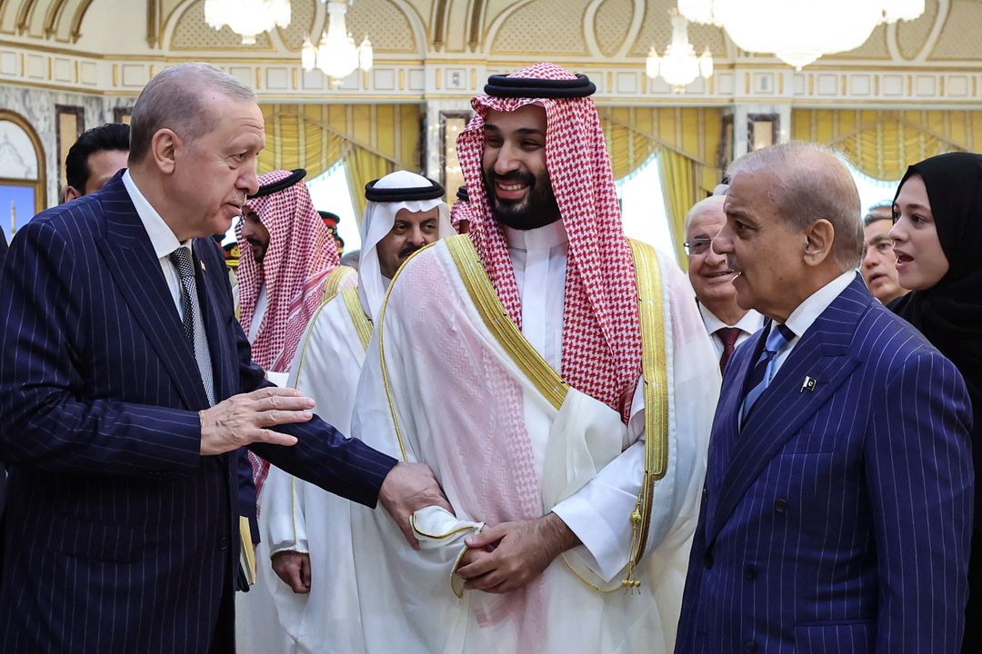 "Türkiye would maintain its principled stance in favor of resolving conflicts and crises through dialogue," Erdogan says.