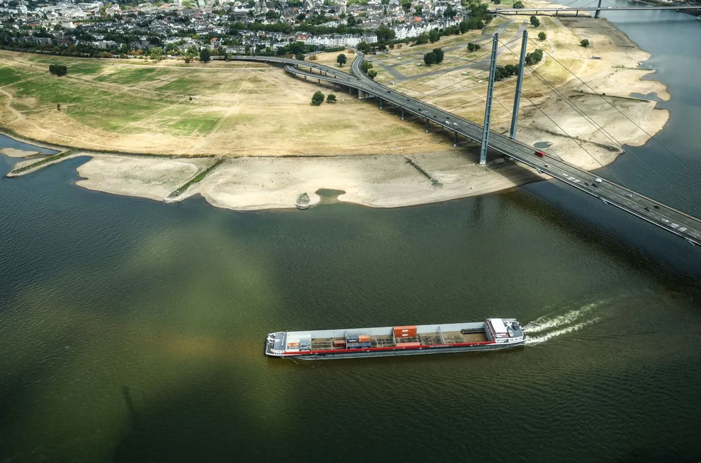 Neues Rekord-Tief an den Rhein-Pegeln