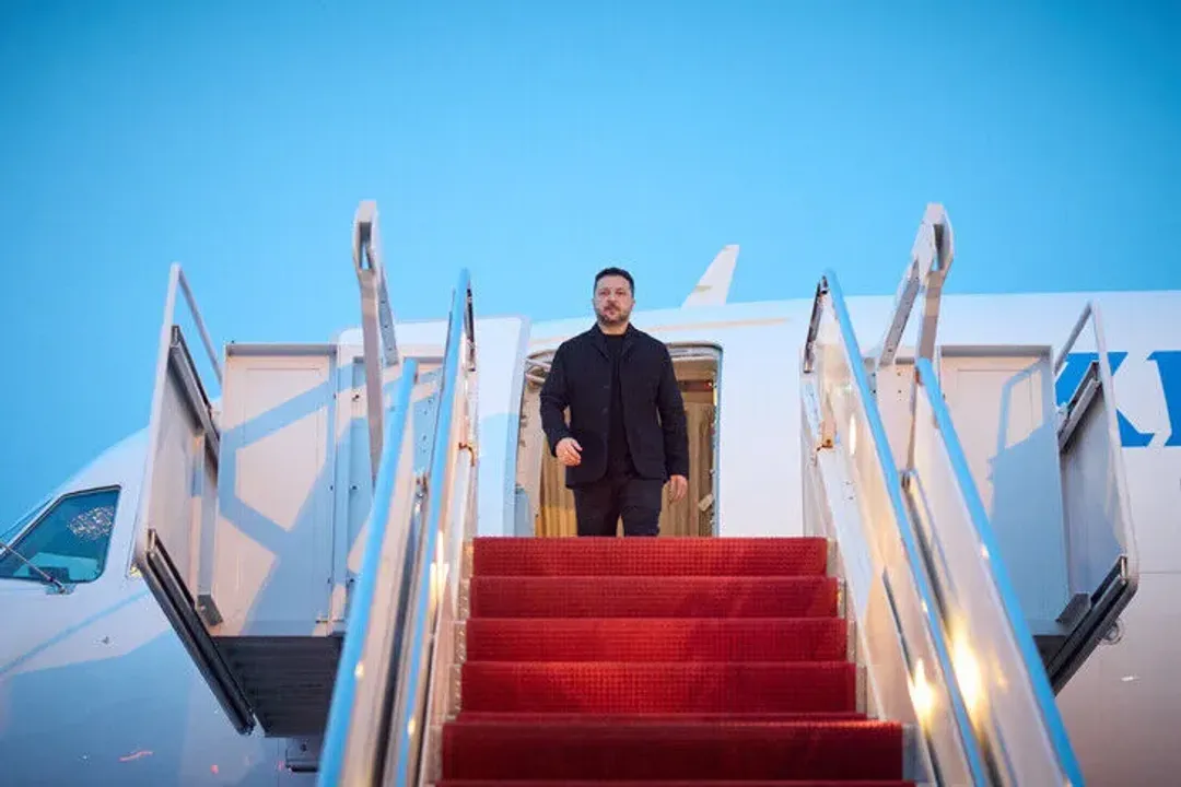Zelenskyy mbërrin në Serbi në vizitën e parë në vend