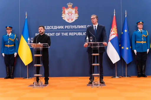 Selenskyj erstmals seit Beginn von Ukraine-Krieg in Serbien – Treffen mit Vucic