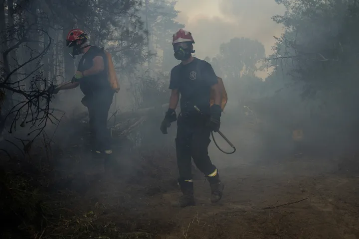 Srbija: Peti dan traje borba s požarom na Deliblatskoj peščari