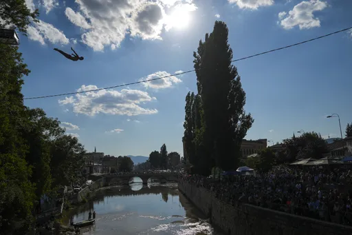 U Sarajevu održano 12. izdanje međunarodnog takmičenja Bentbaša Cliff Diving 2026