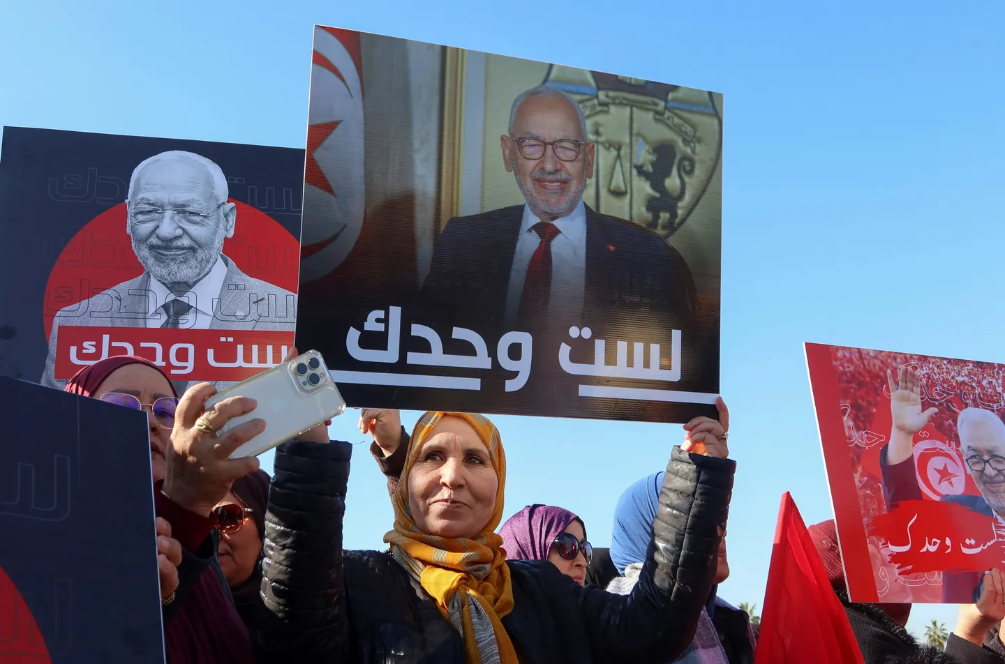 Tunisia's jailed Ennahda leader Ghannouchi ends five-day hunger strike