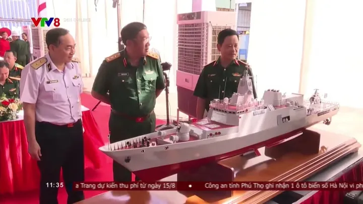 Vietnam begins construction of largest domestically built warship