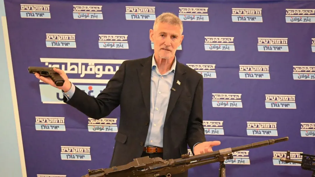 יו"ר הדמוקרטים מציג תוכנית נגד הפשיעה בפלסטינים בתוך הקו הירוק