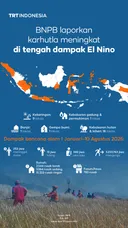 BNPB laporkan karhutla meningkat di tengah dampak El Nino