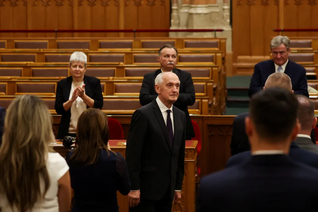 Hungary elects former top court chief Andras Baka as president