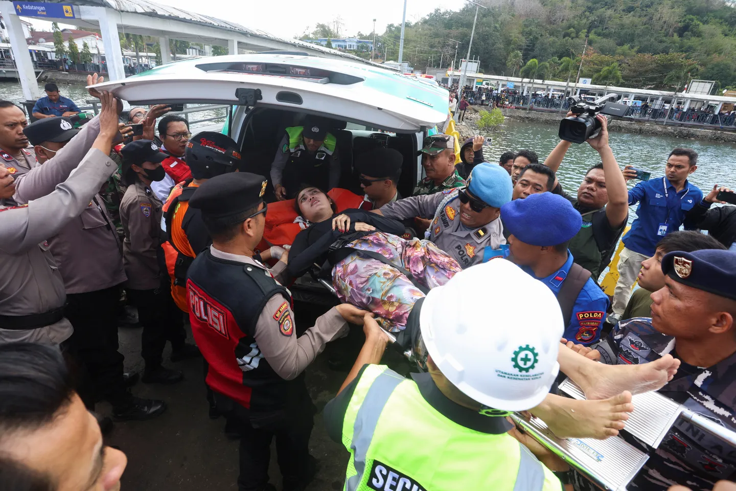 Second Indonesian ferry catches fire in days, passengers rescued