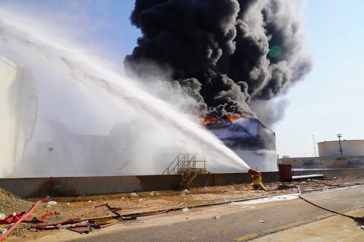 Drone strike knocks out key power facility in Libya, raising blackout fears