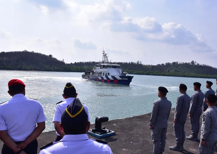 Perkuat jalur laut vital, Indonesia, Malaysia, dan Singapura gelar latihan keamanan maritim bersama