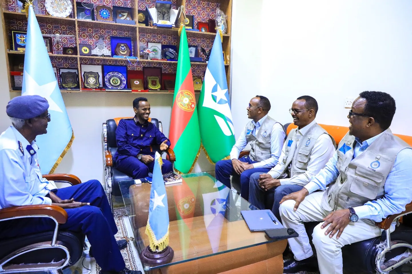 SoDMA iyo Ciidanka Cirka Soomaaliyeed oo Ka Wada Hadlay U Diyaargarowga Super El Niño