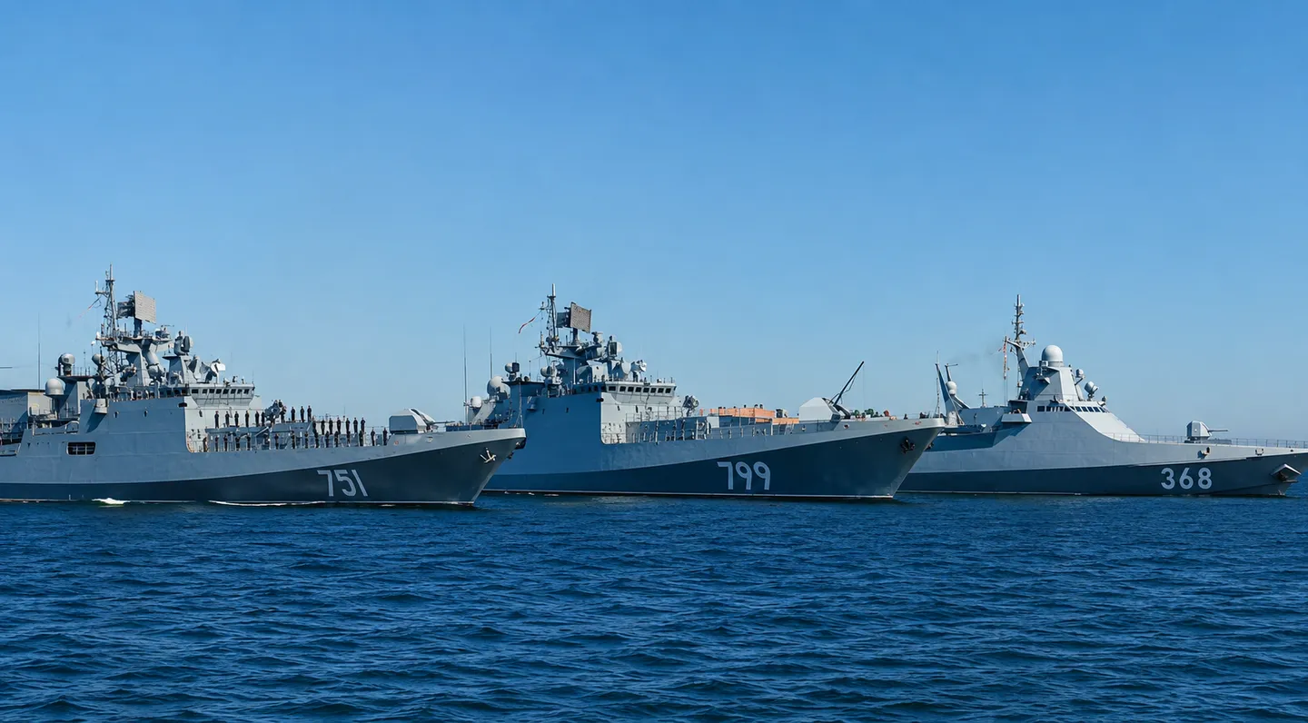 Украина заявила об ударах по трем российским кораблям в Новороссийске