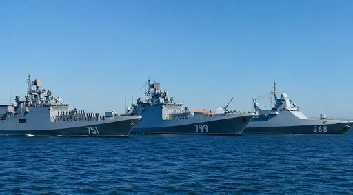 Украина заявила об ударах по трем российским кораблям в Новороссийске
