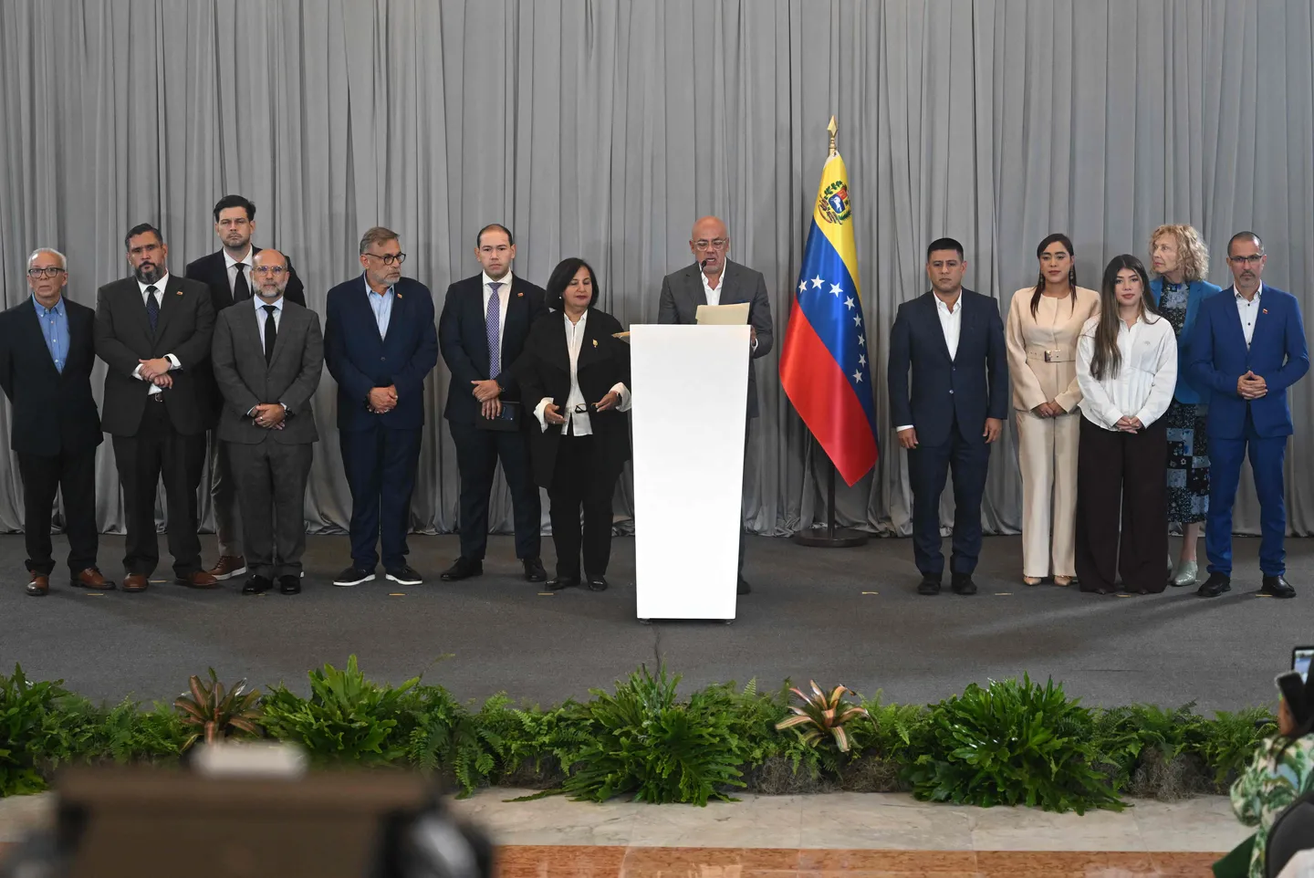 Venezuela's interim government, opposition wrap up first round of transition talks