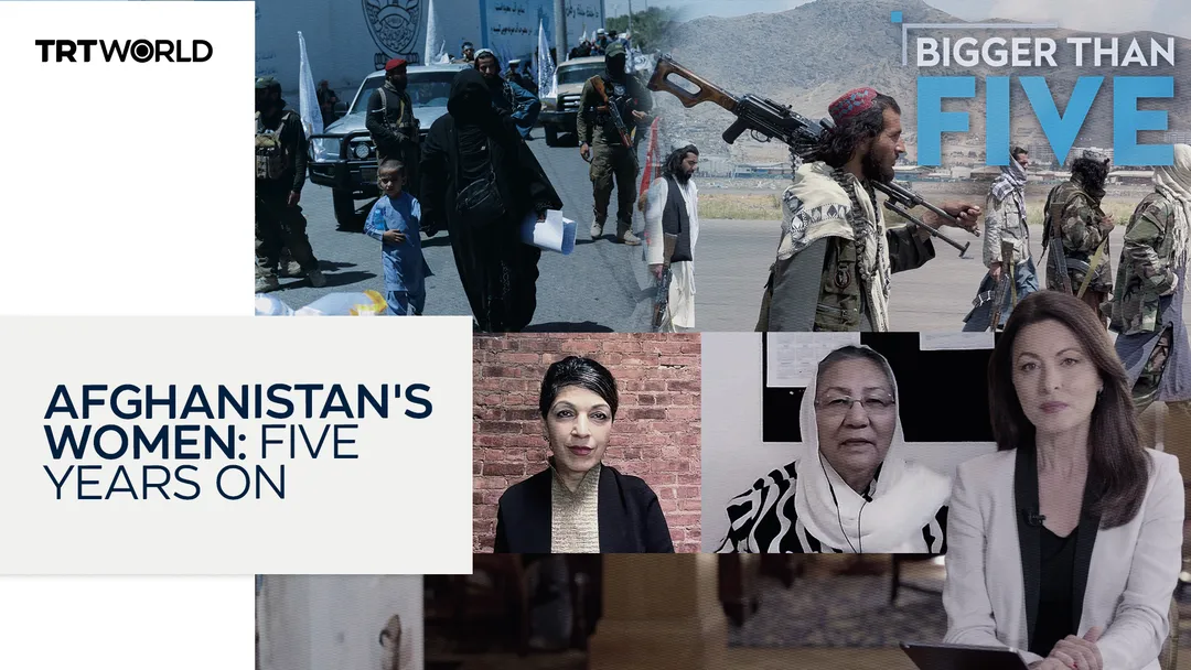Five years on, has the world abandoned Afghan women? | Bigger Than Five Promo