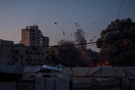 Three Palestinians injured in Israeli drone strike in central Gaza despite ceasefire