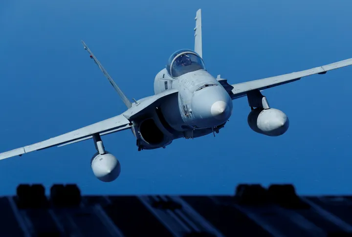 Spanish NATO fighter jet downs drone after airspace breach, Romania says