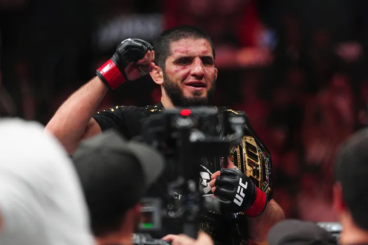 Махачев установил рекорд UFC, победив Гэрри