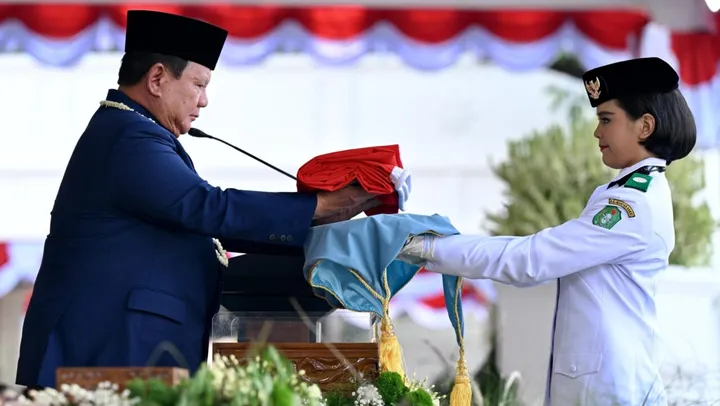 Di tengah peringatan HUT ke-81 RI, Prabowo panjatkan doa untuk korban gempa NTT
