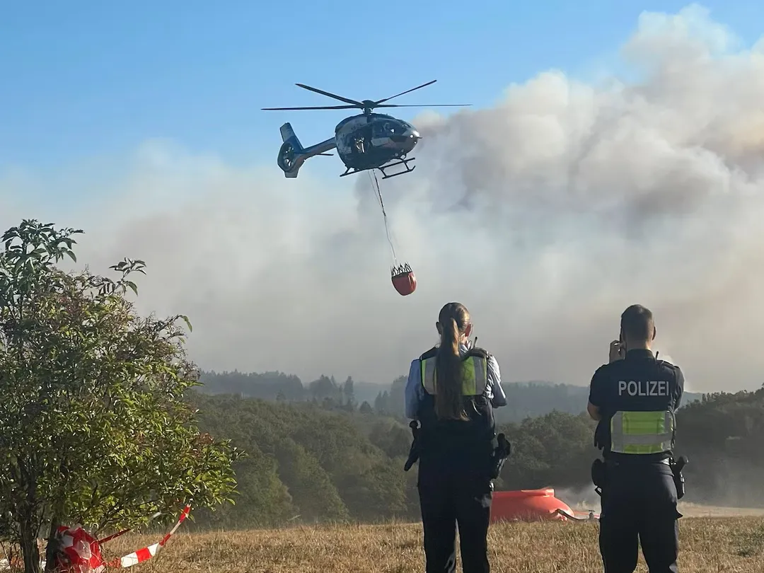 De politie van Luik start een onderzoek naar brandstichting in de Hoge Venen