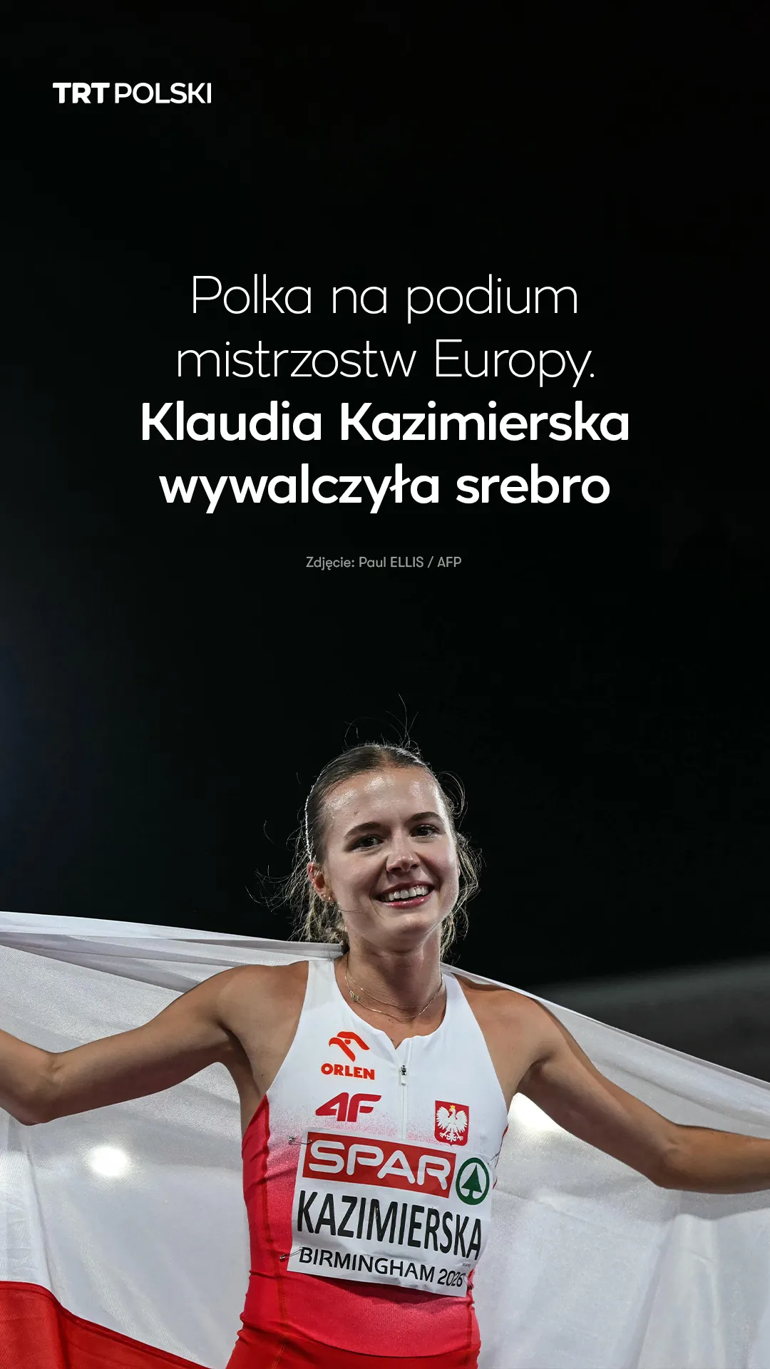 Polka na podium mistrzostw Europy. Klaudia Kazimierska wywalczyła srebro