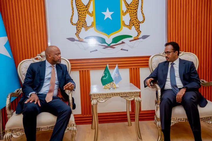 Soomaaliya oo Soo Dhoweysay Xoghayaha Guud ee AfCFTA oo Booqasho Rasmi ah Ku Yimid Dalka