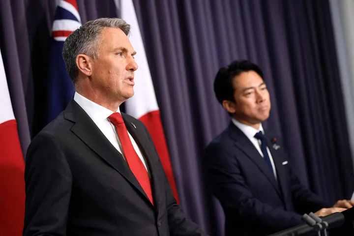 Australia, Japan defence chiefs discuss deeper military cooperation