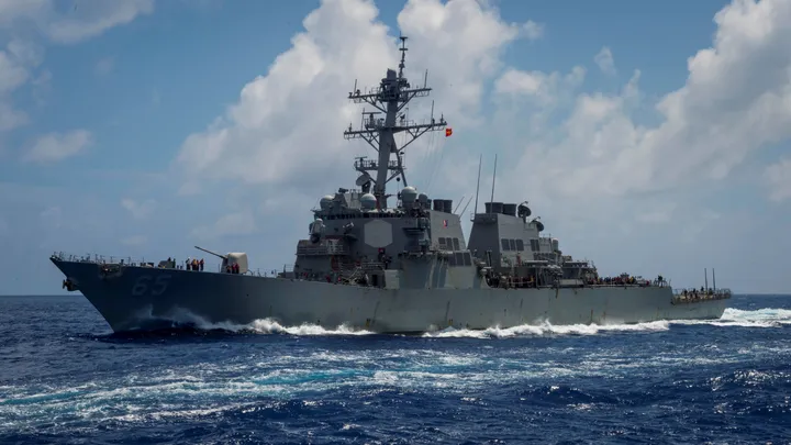 USS Navy destroyer lost power for four days in South China Sea after engineering failure