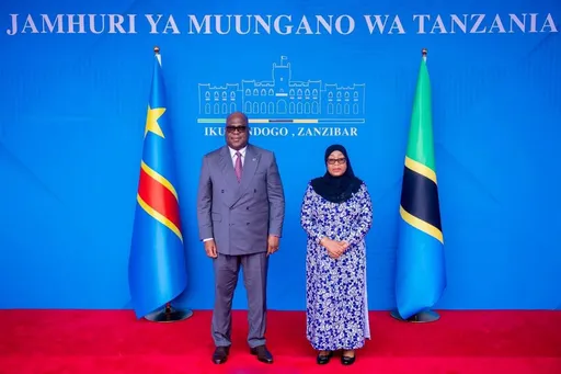 Madaxweynaha Jamhuuriyadda Dimuqraadiga ah ee Congo oo booqasho shaqo ku tagay Tansaaniya